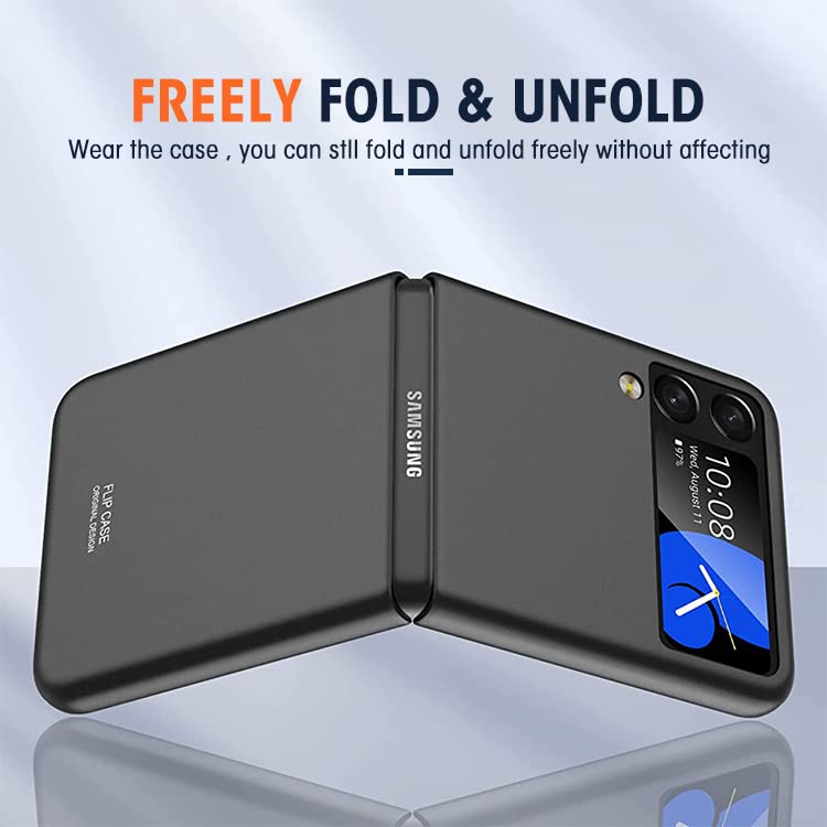 ZORBES Samsung Galaxy z Flip 4 Case 2022 PC Lightweight Ultra Thin Skin Feeling Case Scrub Full Coverage Anti Scratch Anti Fingerprint for Samsung Galaxy Z Flip 4 5G ZORBES Samsung Galaxy z Flip 4 Case 2022 PC Lightweight Ultra Thin Skin Feeling Case Scrub Full Coverage Anti Scratch Anti Fingerprint for Samsung Galaxy Z Flip 4 5G
